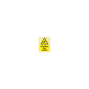 ป้าย [337572] SIGN PHOTO ILLUMINESCENT HAZARD SIGNS CAUTION SLIP HAZARD 200X150MM