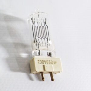 หลอดไฟ ฮาโรเจน ขั้ว GY9.5, 220V, 650W