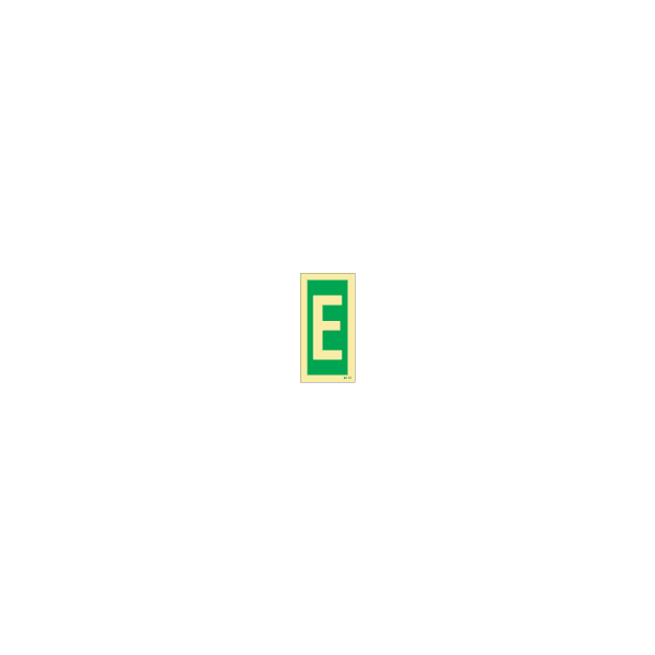 ป้าย [334214] SIGN PHOTO ILLUMINESCENT SAFETY SIGN E 150X75MM