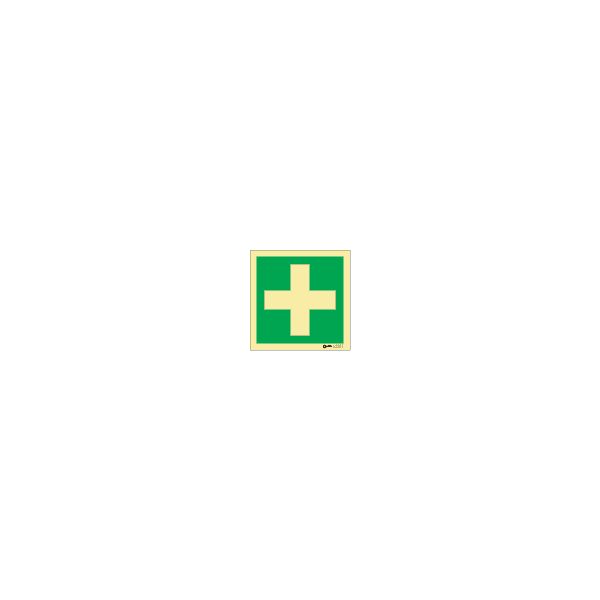 ป้าย [334150] SIGN PHOTO ILLUMINESCENT #4150 (CROSS) 50X50MM