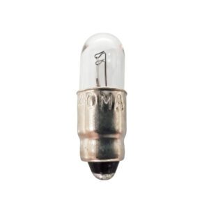 หลอดไฟ Pilot Miniature (Type S5.5-0 ) 5*18MM 28V 40mA