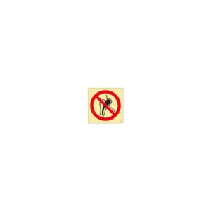 ป้าย [XX8404] No access for people with metallic implants, 150X150mm, [PSS012],[ISO7010-P014]