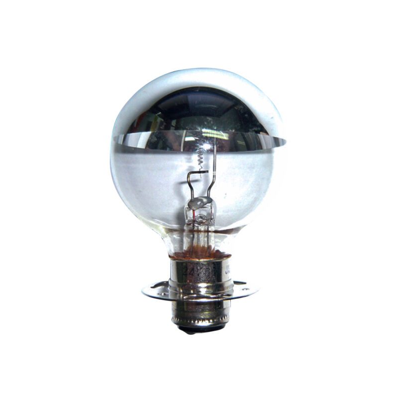 หลอดไฟ ALDIS LAMP, 24V 60W P15D ฉาบปรอท แก้วโต 40 สูง 59 ปีกโต 30มม