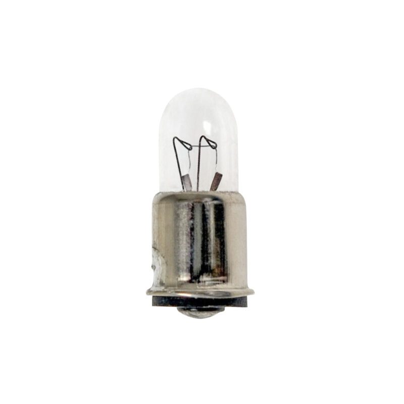 หลอดไฟ Pilot Miniature (Type F6) 28V 40MA SIZE 5.5*16MM (100ดวง/กล่อง)
