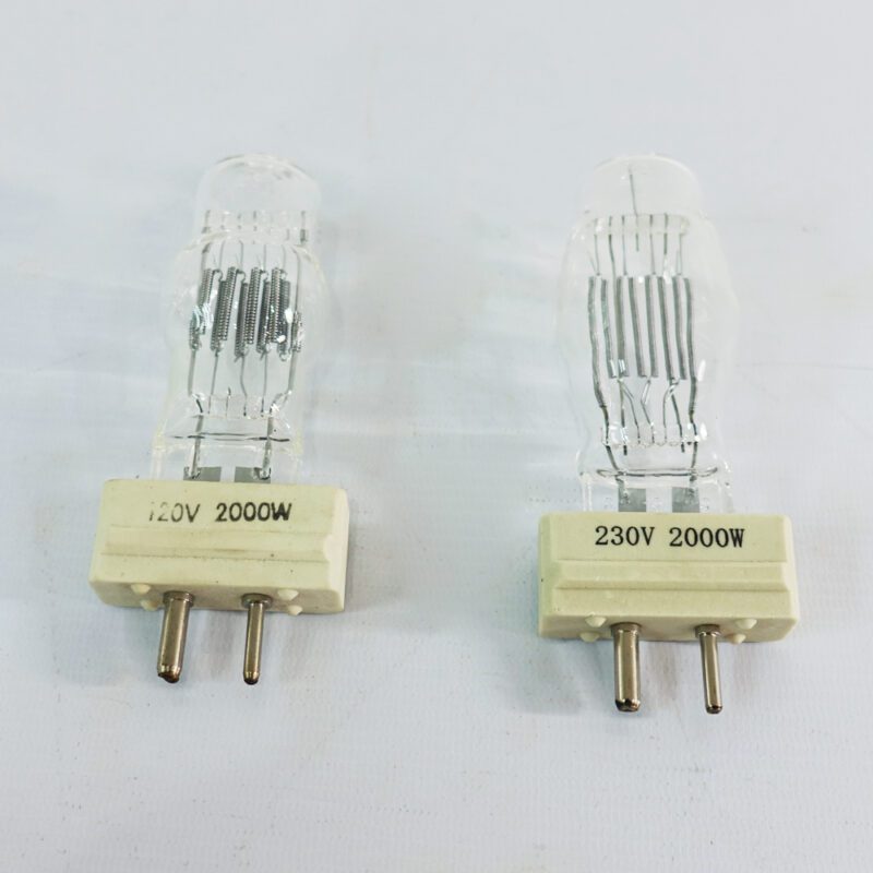 หลอดไฟ ฮาโรเจน ขั้ว GY16, 220V, 2000W