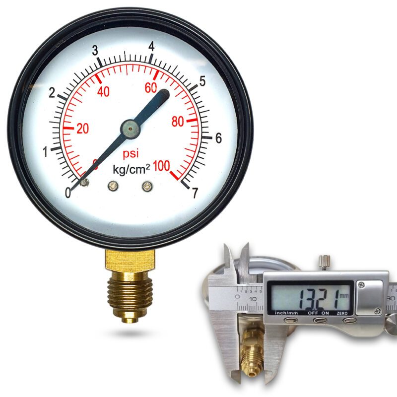 เพรชเชอร์เกจ ( A ) 2.5", 7 kg เหล็ก