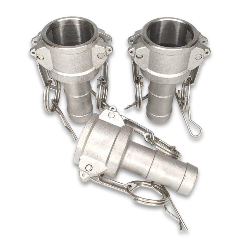 ข้อต่อ Cam & Groove, PART-C, สแตนเลส ขนาด   3/4"