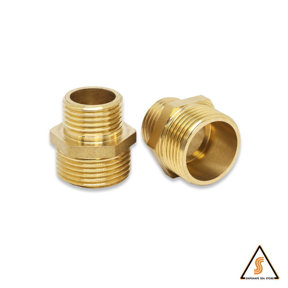 นิปเปิ้ลลด ทองเหลือง BSPP 3/4" x 1/2"