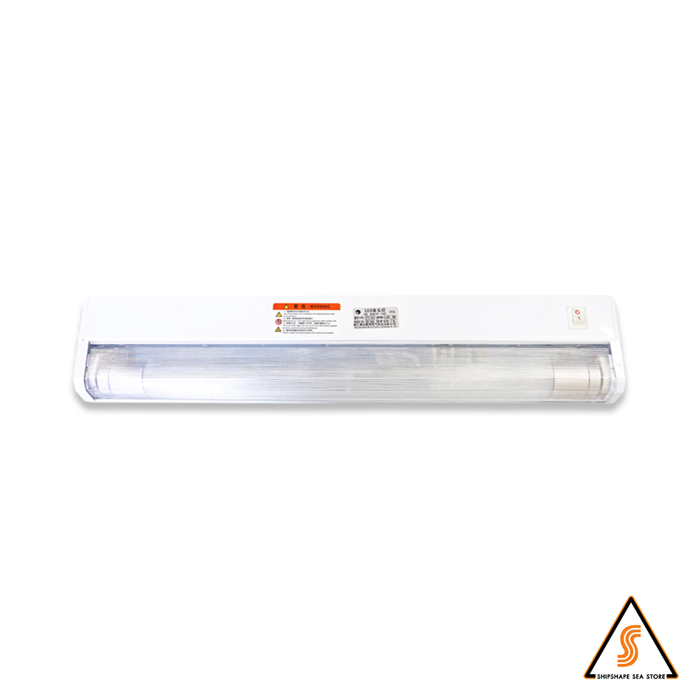โคมไฟนีออน Marine หัวเตียง+สวิตซ์ IP20 JTY15-1AD LED, 1x7W, 85-265V T8 (ไม่รวมหลอด)